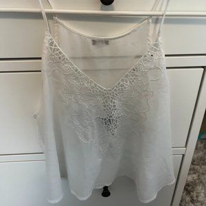 Brandy Melville Y2k lacy and crocheted tank tops